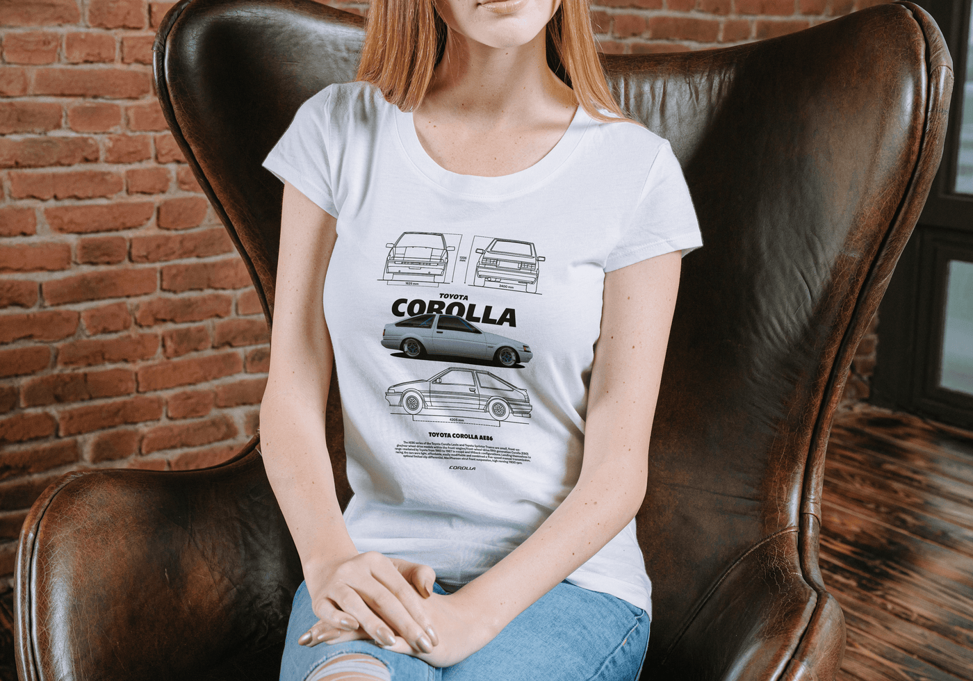 Unisex car design tee for automotive enthusiasts, streetwear look