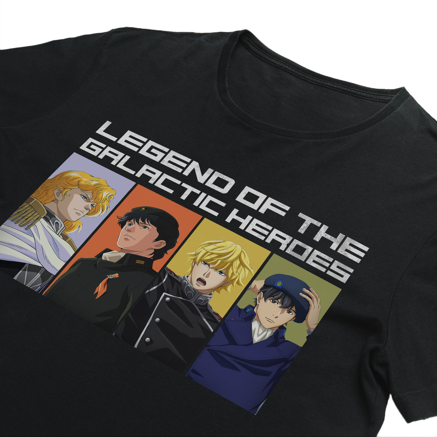 Short sleeve The Galactic Heroes T-Shirt for anime fans
