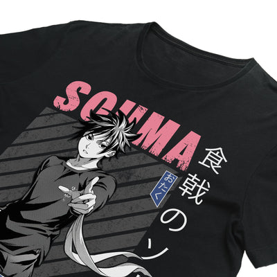 Food Wars Anime Tee featuring Souma Yukihira design