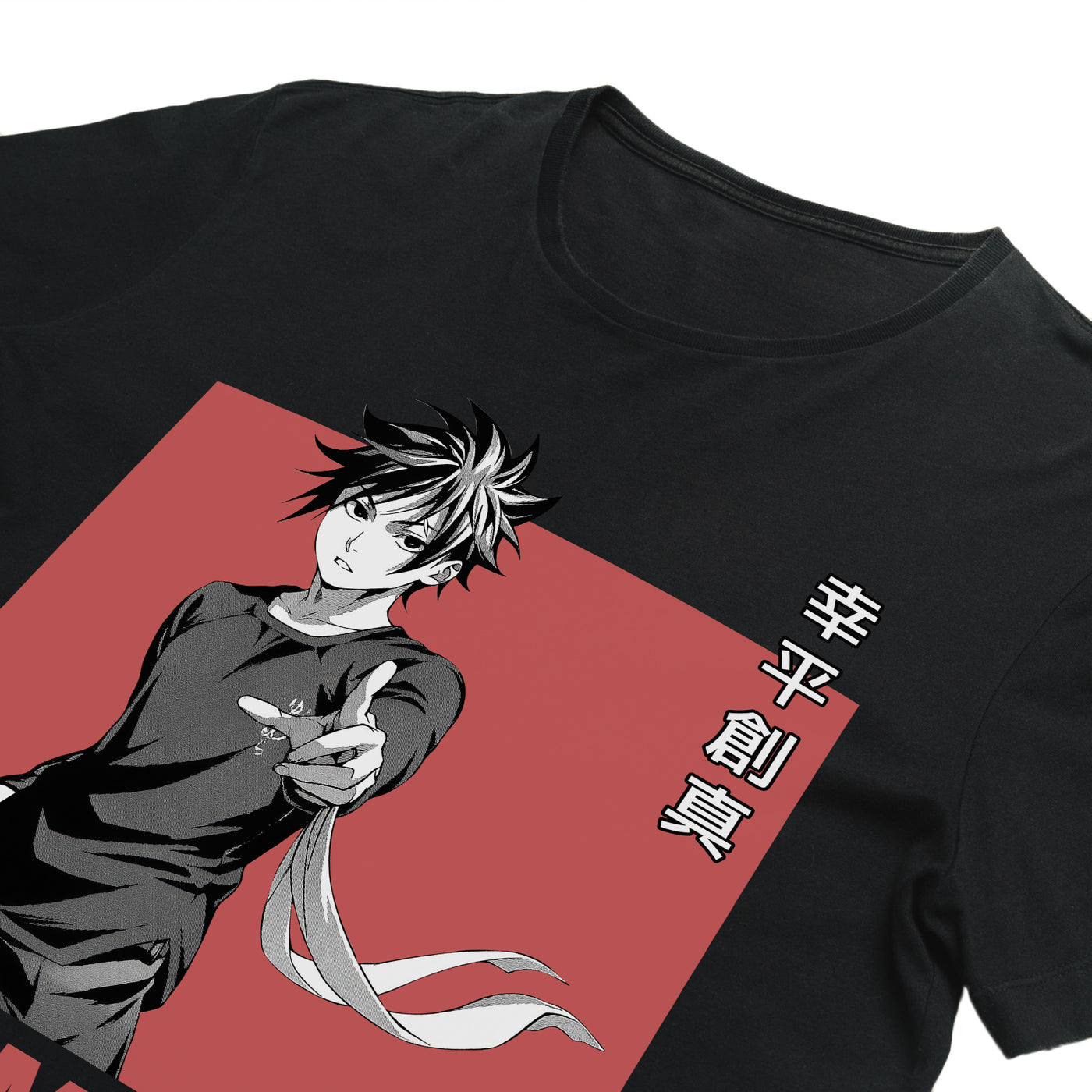 Unisex Souma Yukihira T-Shirt styled in casual streetwear