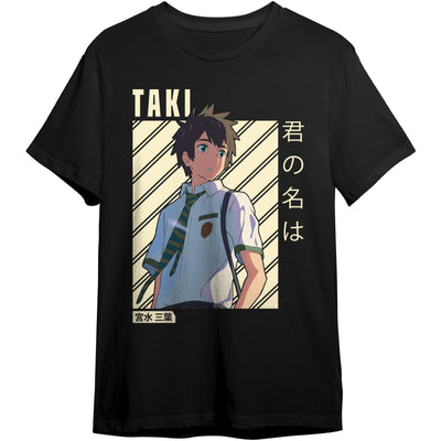 Aesthetic anime graphic Taki Tachibana T-Shirt