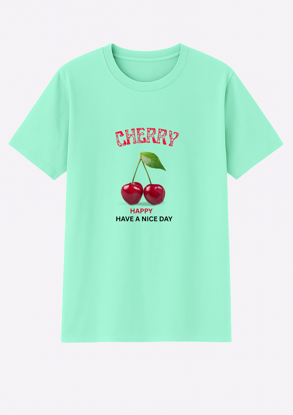 Premium Cotton Tee with cool design and short sleeves