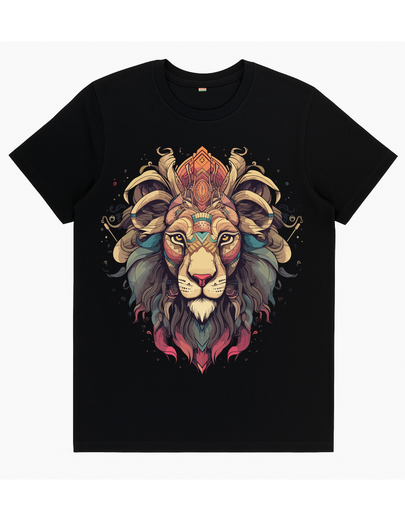 Short sleeve Bohemian Animal T-Shirt styled with jeans